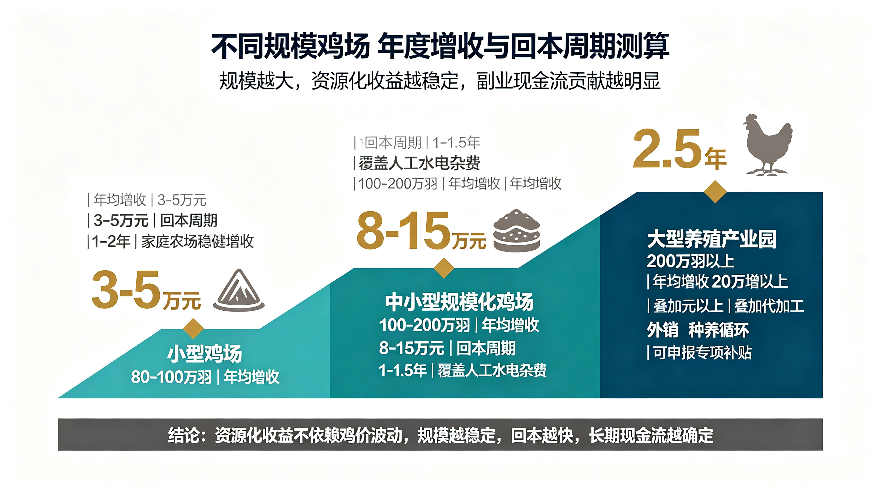 养殖行情波动难赚钱？鸡粪烘干资源化，稳住养殖场副业现金流