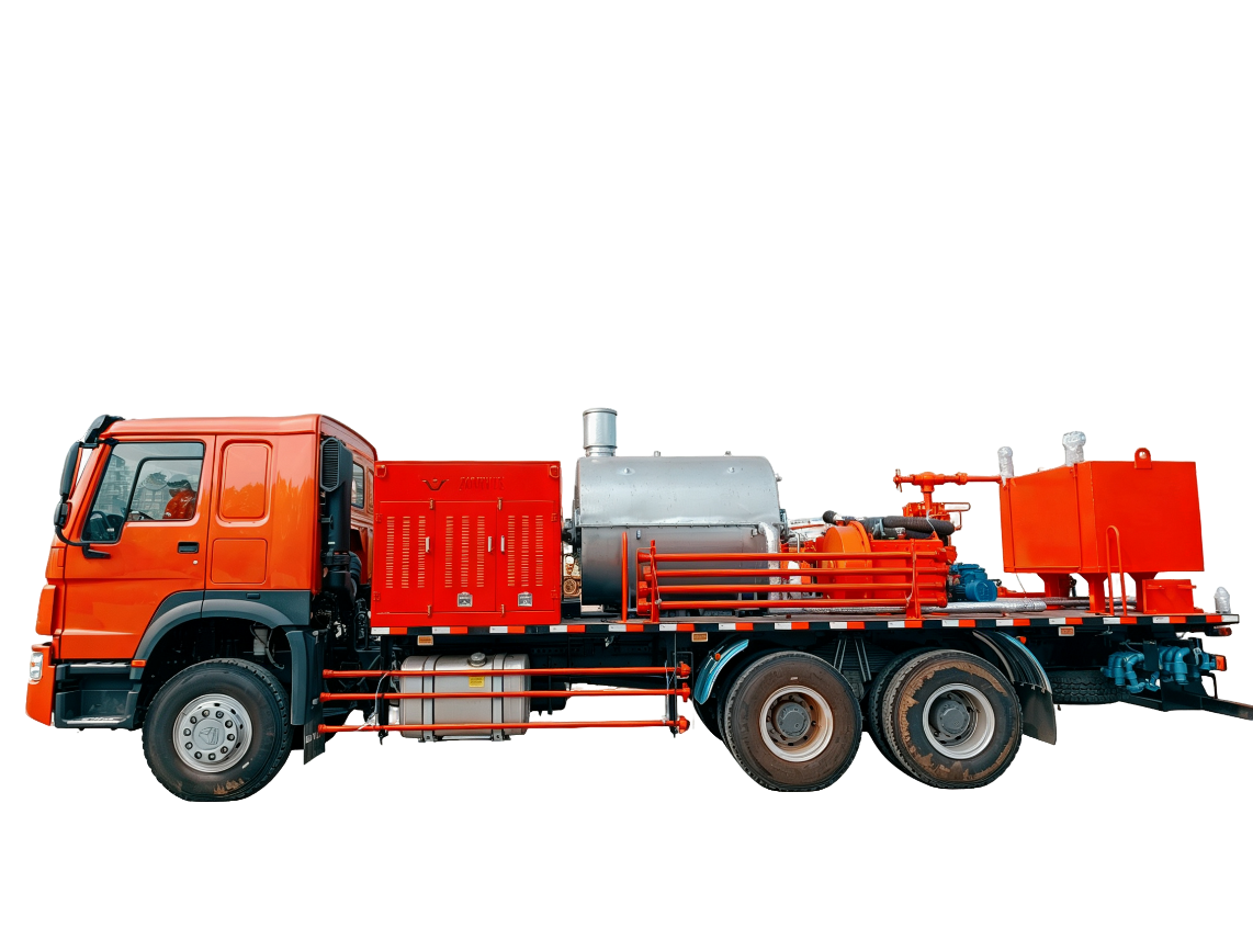 Tanker Truck for Well Cleaning and Wax Removal