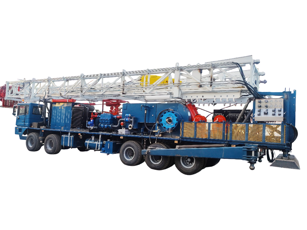 Sand flushing workover rig