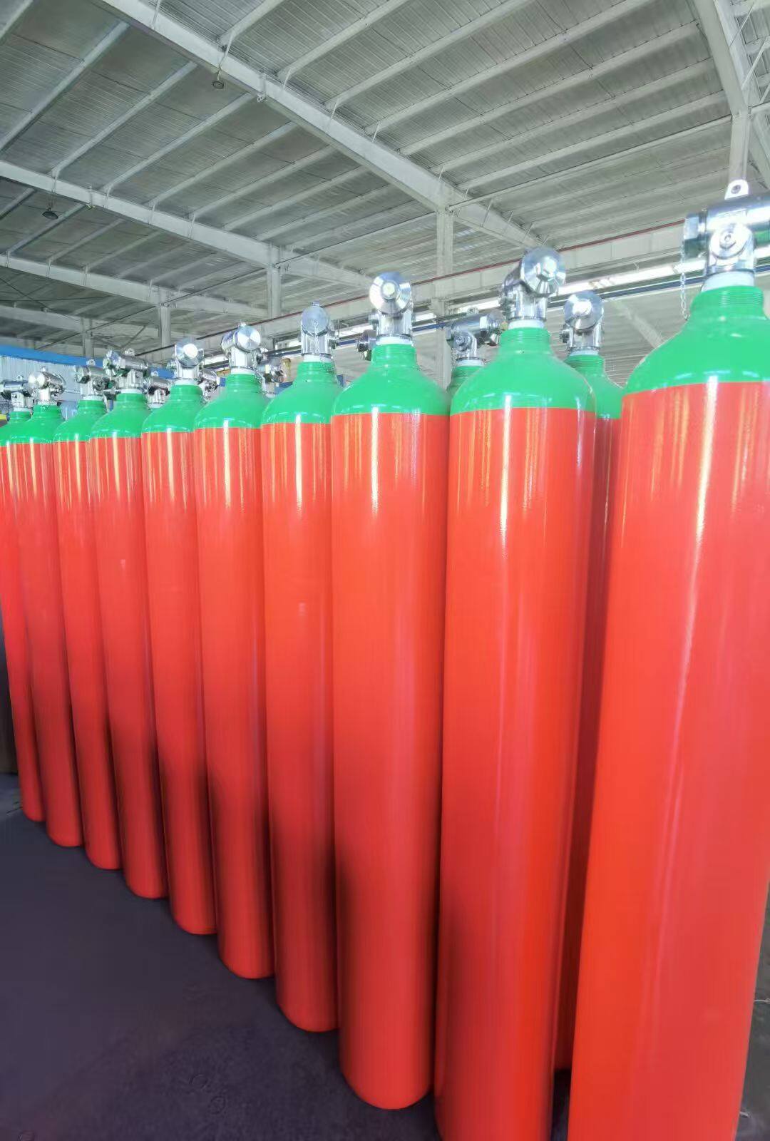 Marine fire extinguisher cargo hold