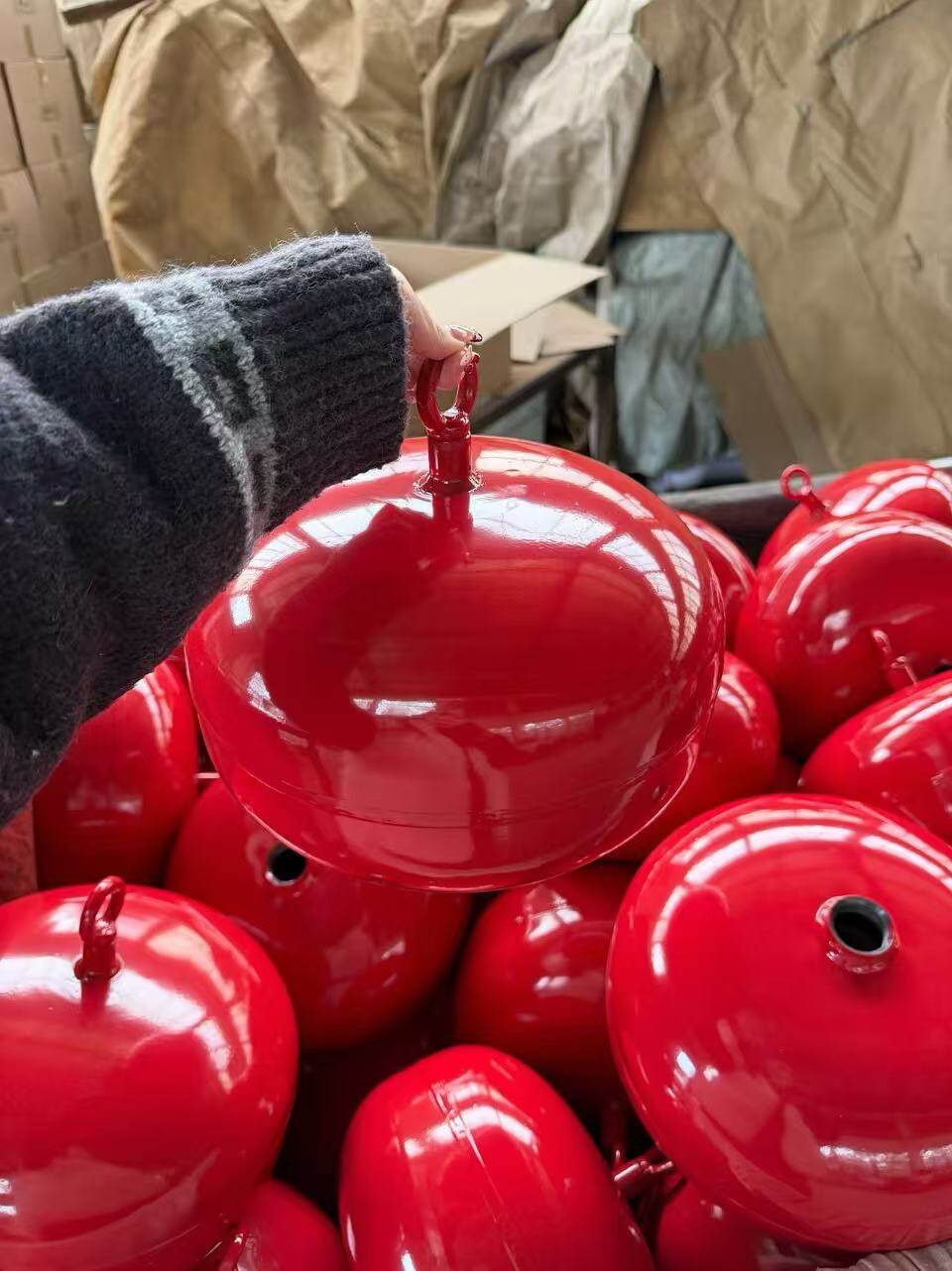 Hanging Fire Extinguishers