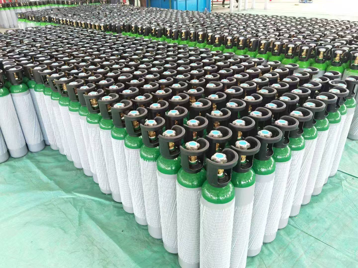 European cylinder warehouse storage