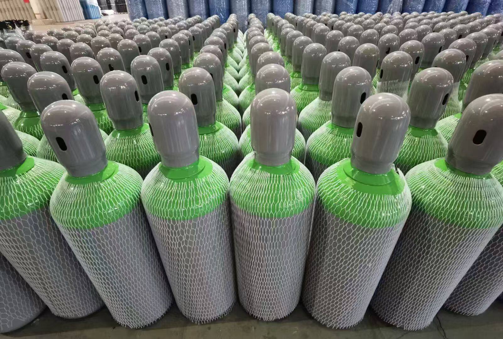 EN ISO 9809 certified gas cylinder