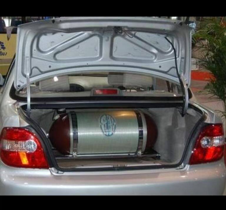 CNG cylinder taxi conversion