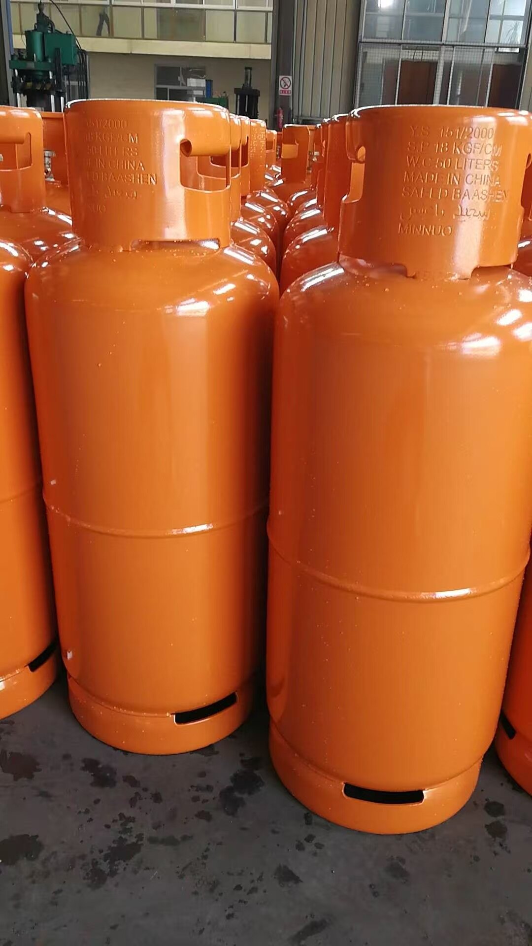 LPG cylinder quality inspection