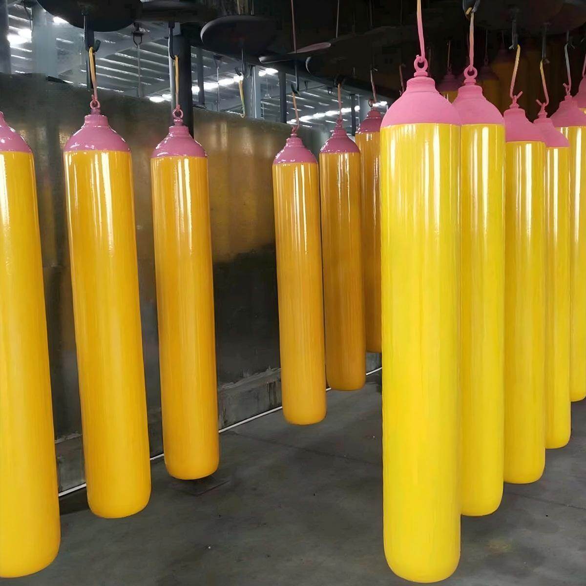 Industrial cylinder pressure rating