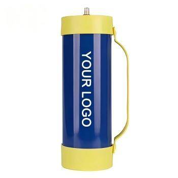 Plastic pump dispenser for cream bottles