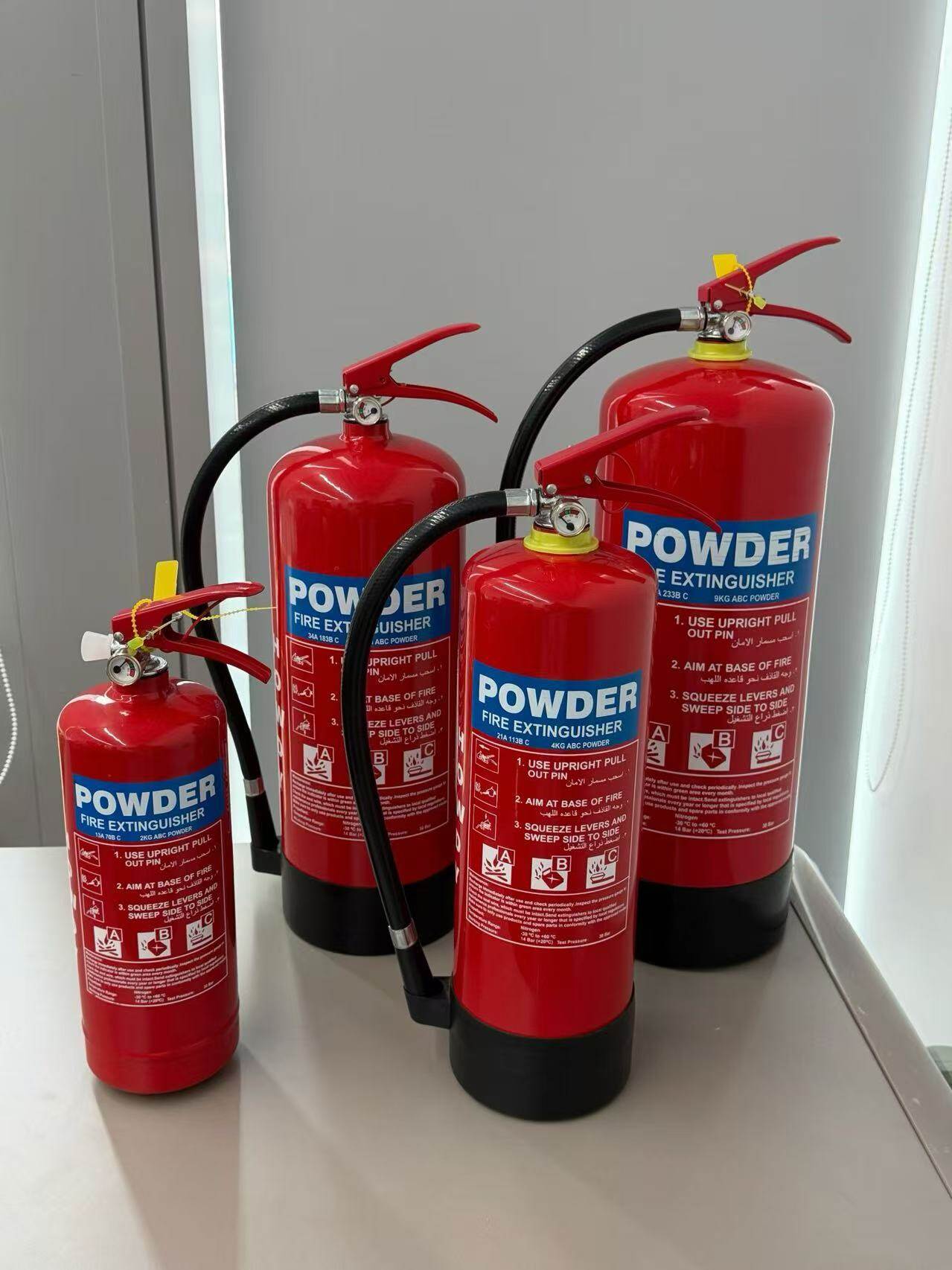 Dry Powder Fire Extinguisher Quality Inspection