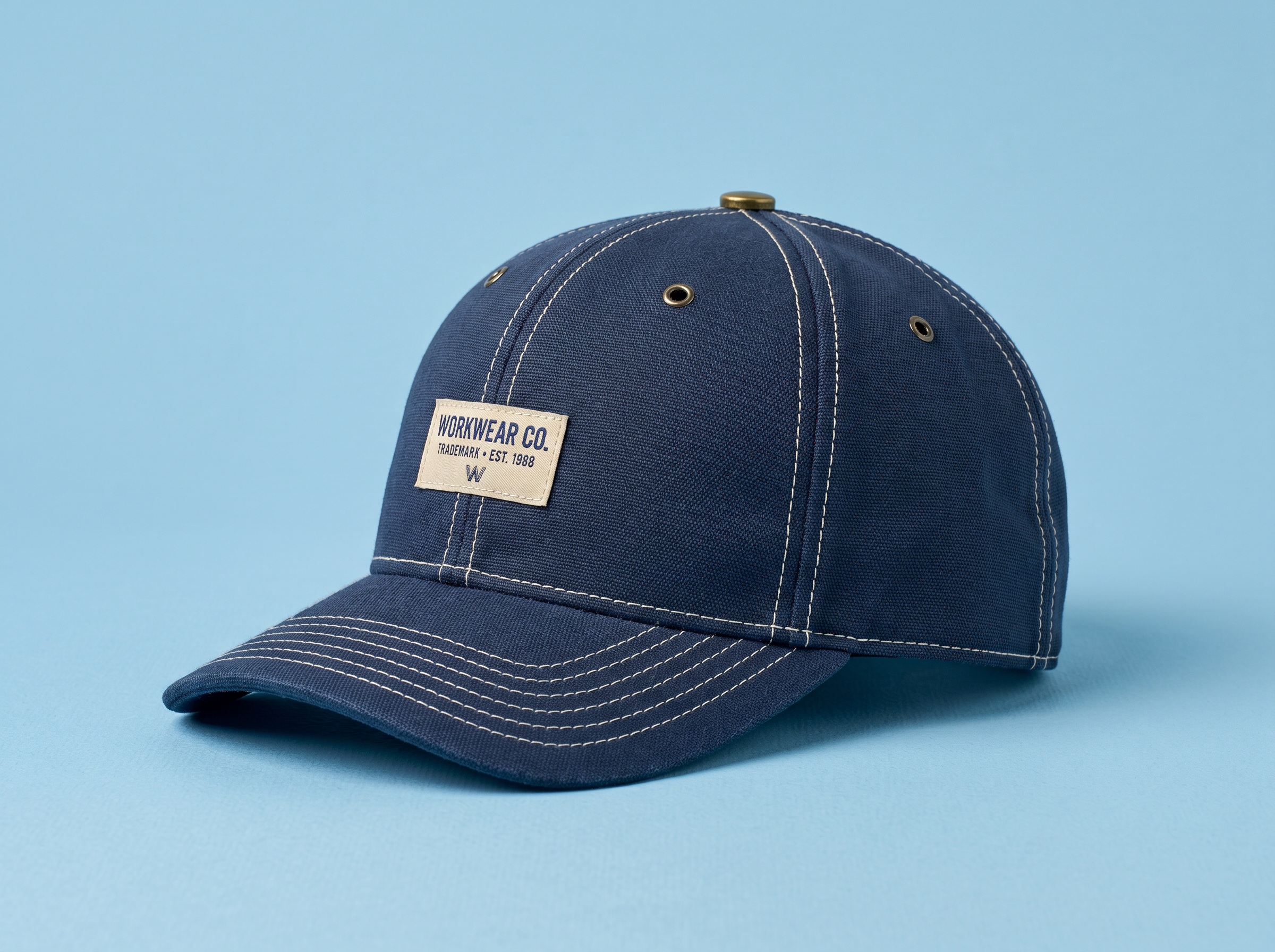 Work Cap - White
