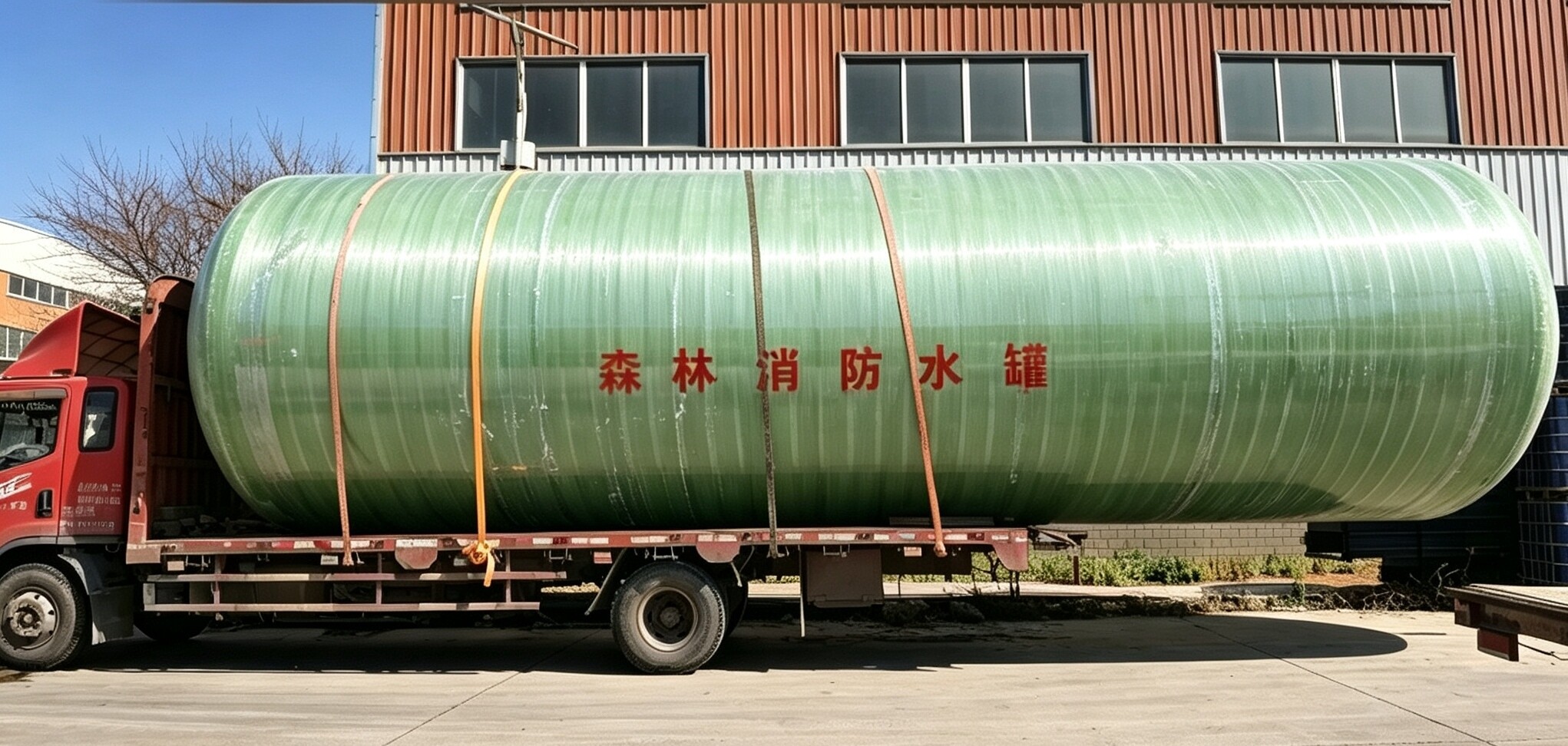玻璃钢蓄水池 - 消防蓄水全系定制 - 云南京亨环保