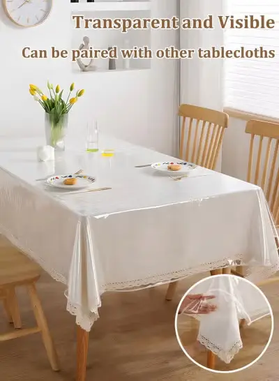 Transparent Waterproof Tablecloth