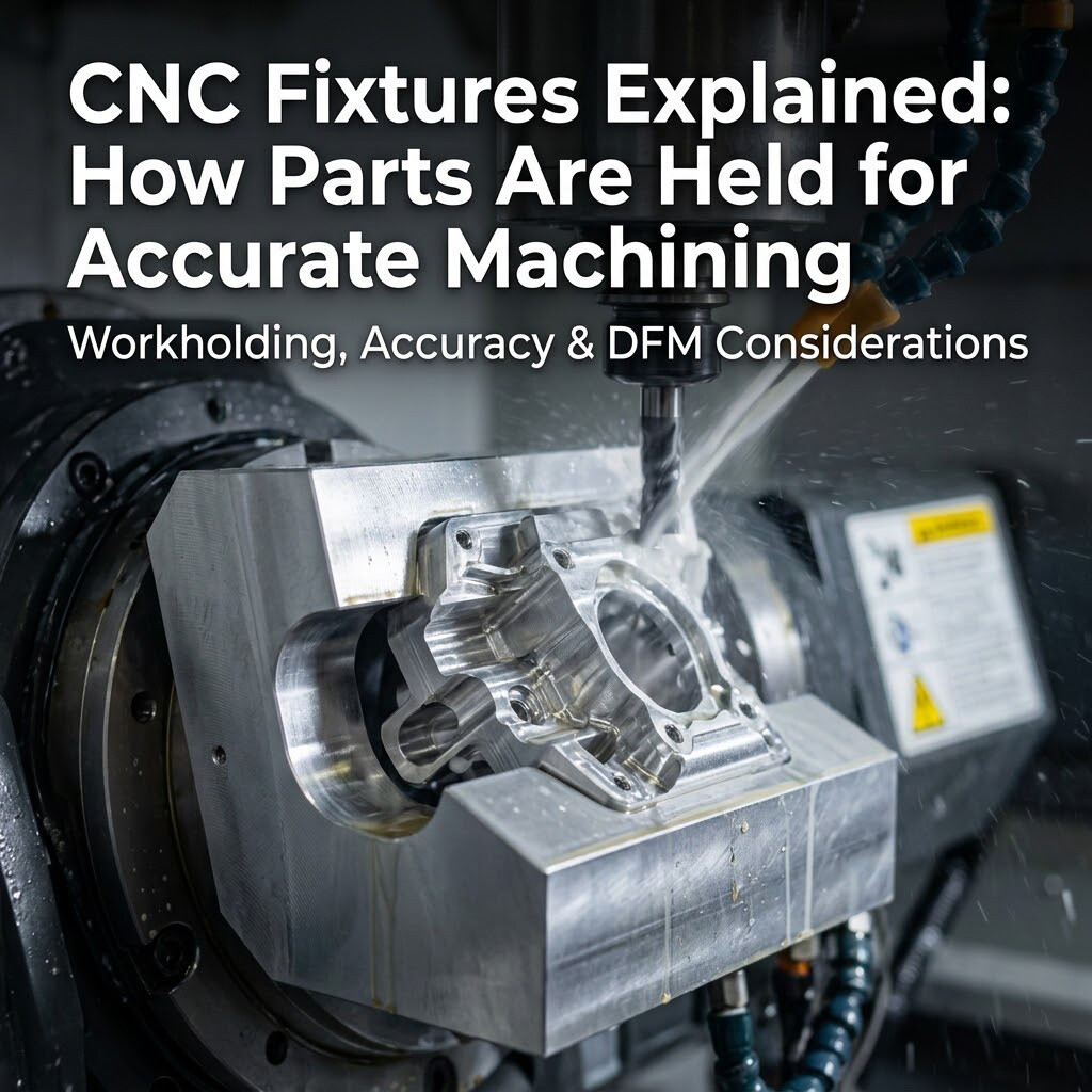 Guide 17: CNC Fixtures Explained: How Parts Are Held for Accurate and Efficient Machining