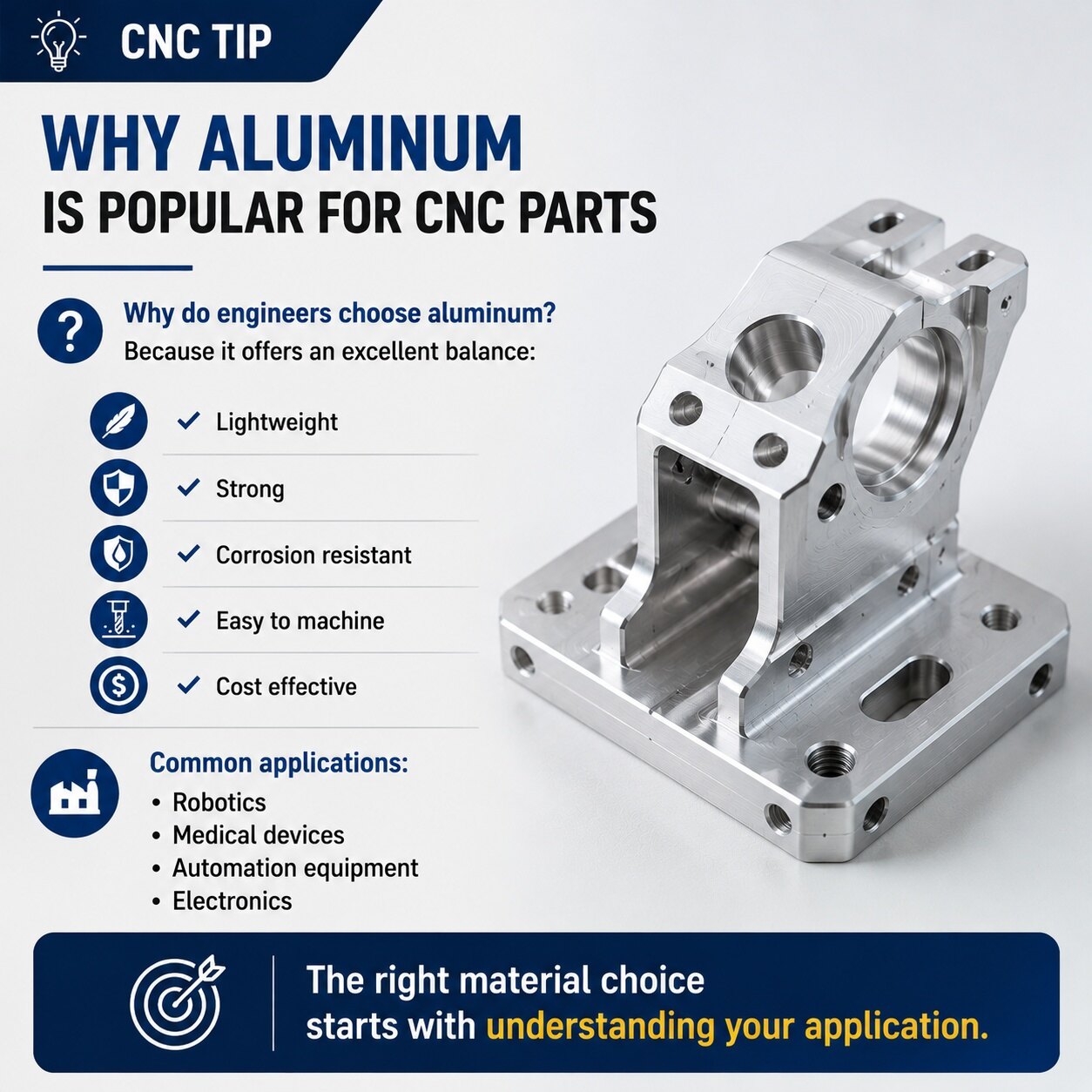 Why Aluminum Is Popular for CNC Parts