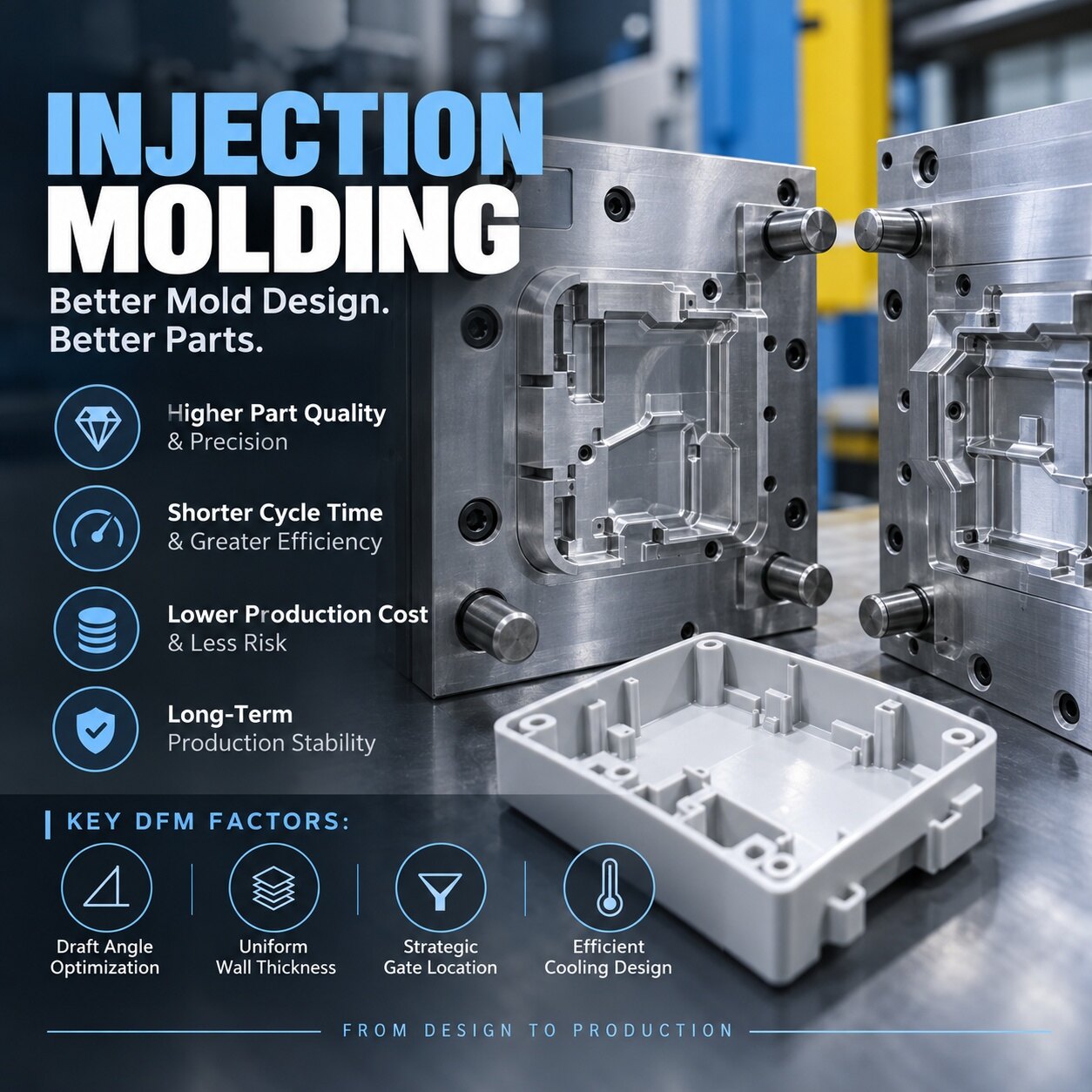 Why Mold Design Matters in Injection Molding: A Guide to DFM