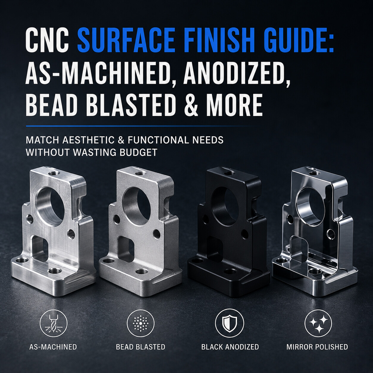 Guide 06: CNC Surface Finish Options: Which One Is Right for Your Part?