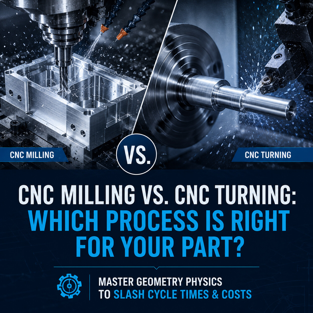 Guide 03: CNC Milling vs. CNC Turning