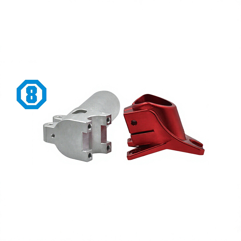 CNC Machining Aluminum Anodizing Parts for Electric Vehicle - 6061 parts by BAFANG