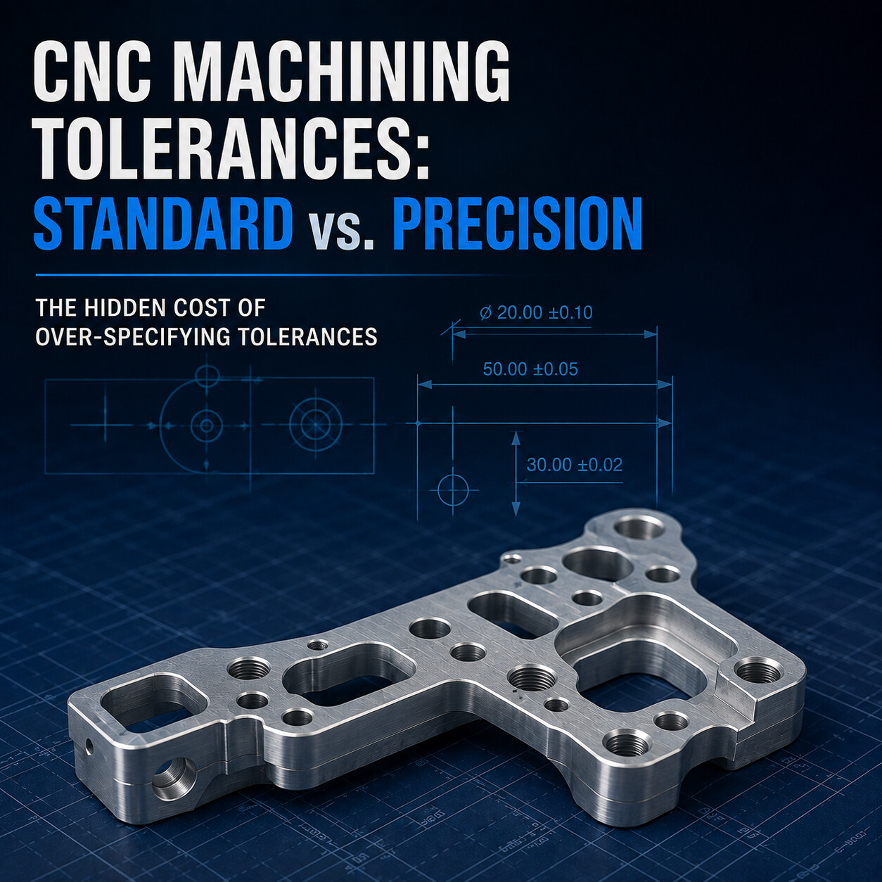 Guide 05: CNC Machining Tolerances Explained: How Precise Does Your Part Really Need to Be?