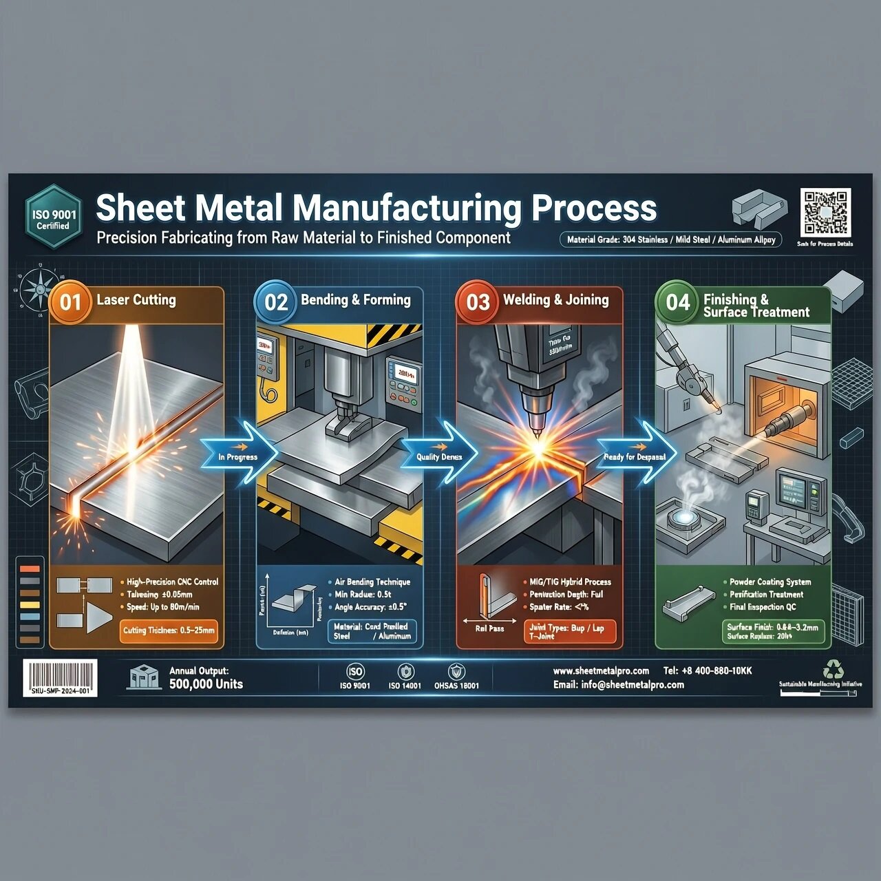 Sheet Metal Manufacturing Process
