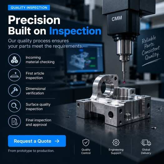 Precision Built on Inspection: Why Controlled Quality Processes Matter in Manufacturing