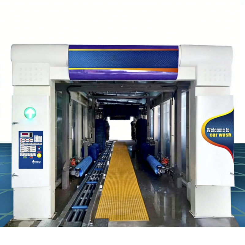 High-Volume Tunnel Car Wash System