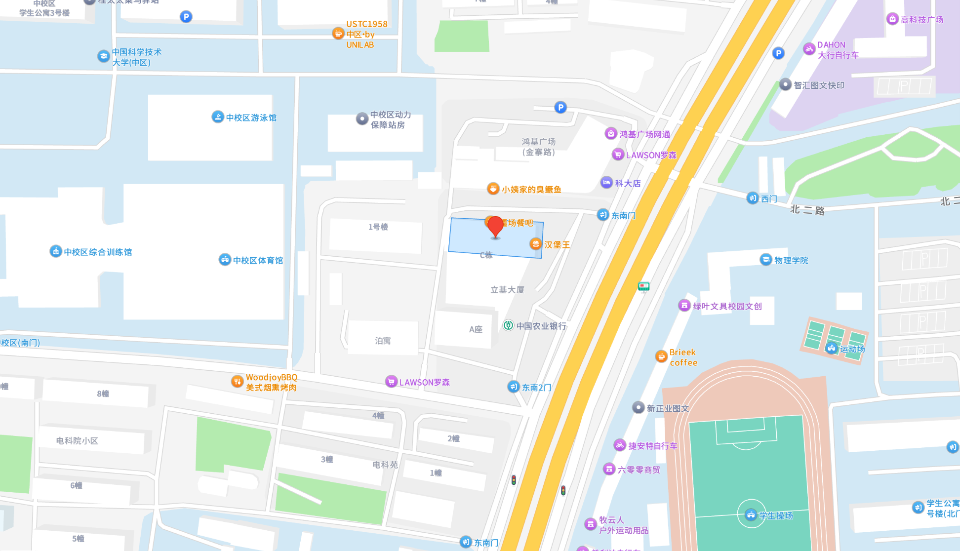 公司位置地图