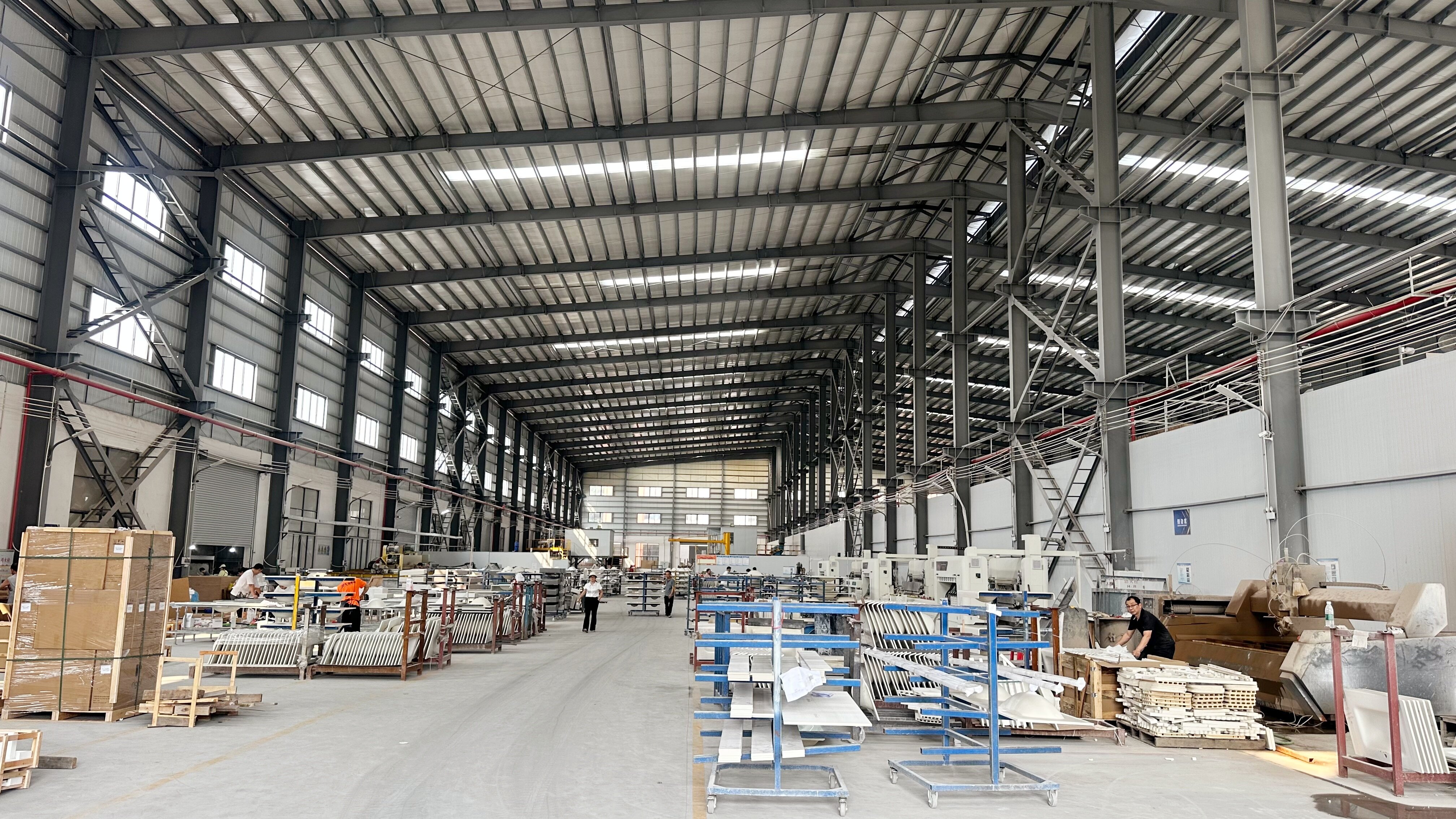 Slab cutting & preparation
