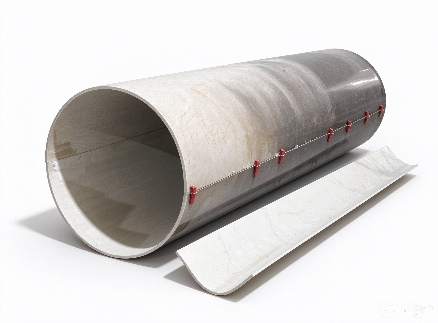 Curved Hot Bent Sintered Stone