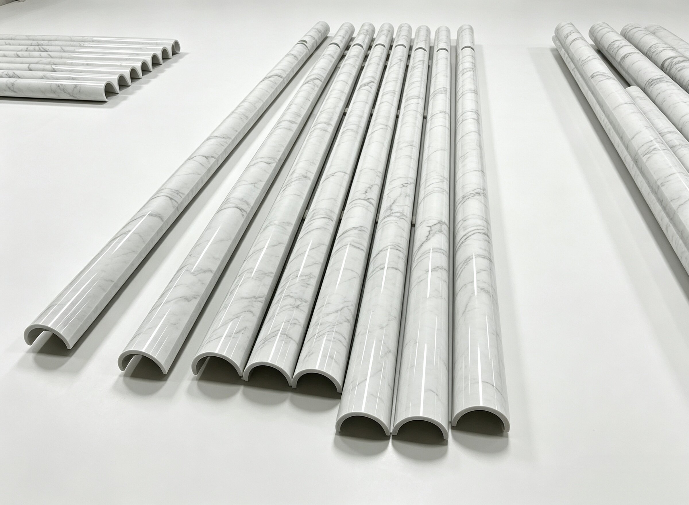 Curved Hot Bent Sintered Stone