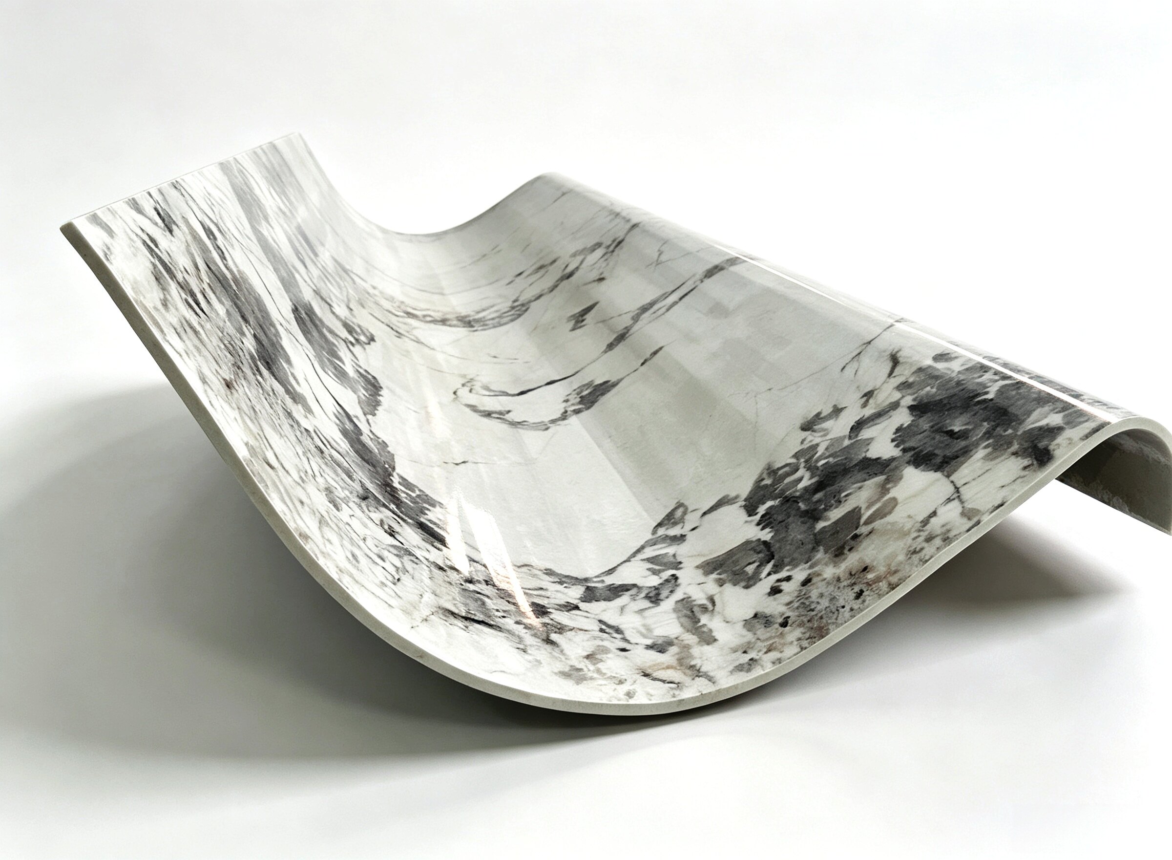 Curved Hot Bent Sintered Stone