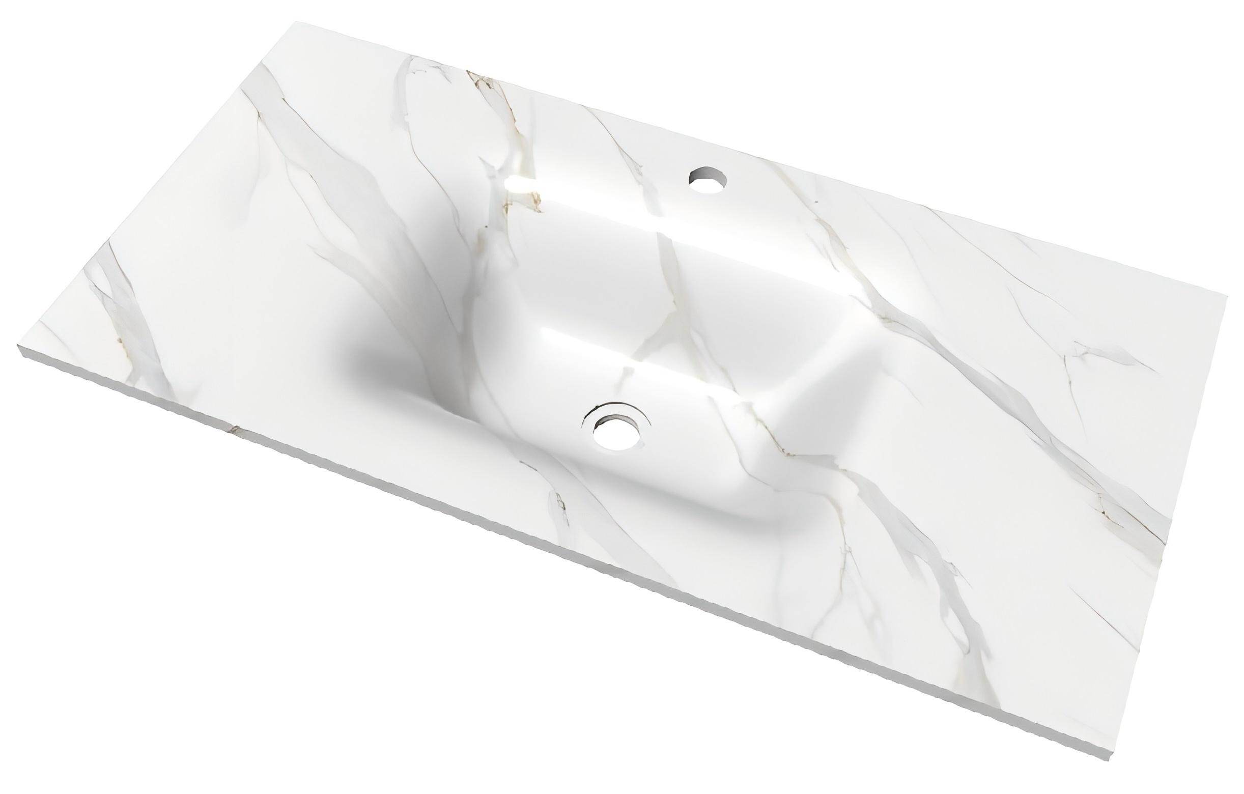 Seamless Hot Bent Sintered Stone Integrated Basin