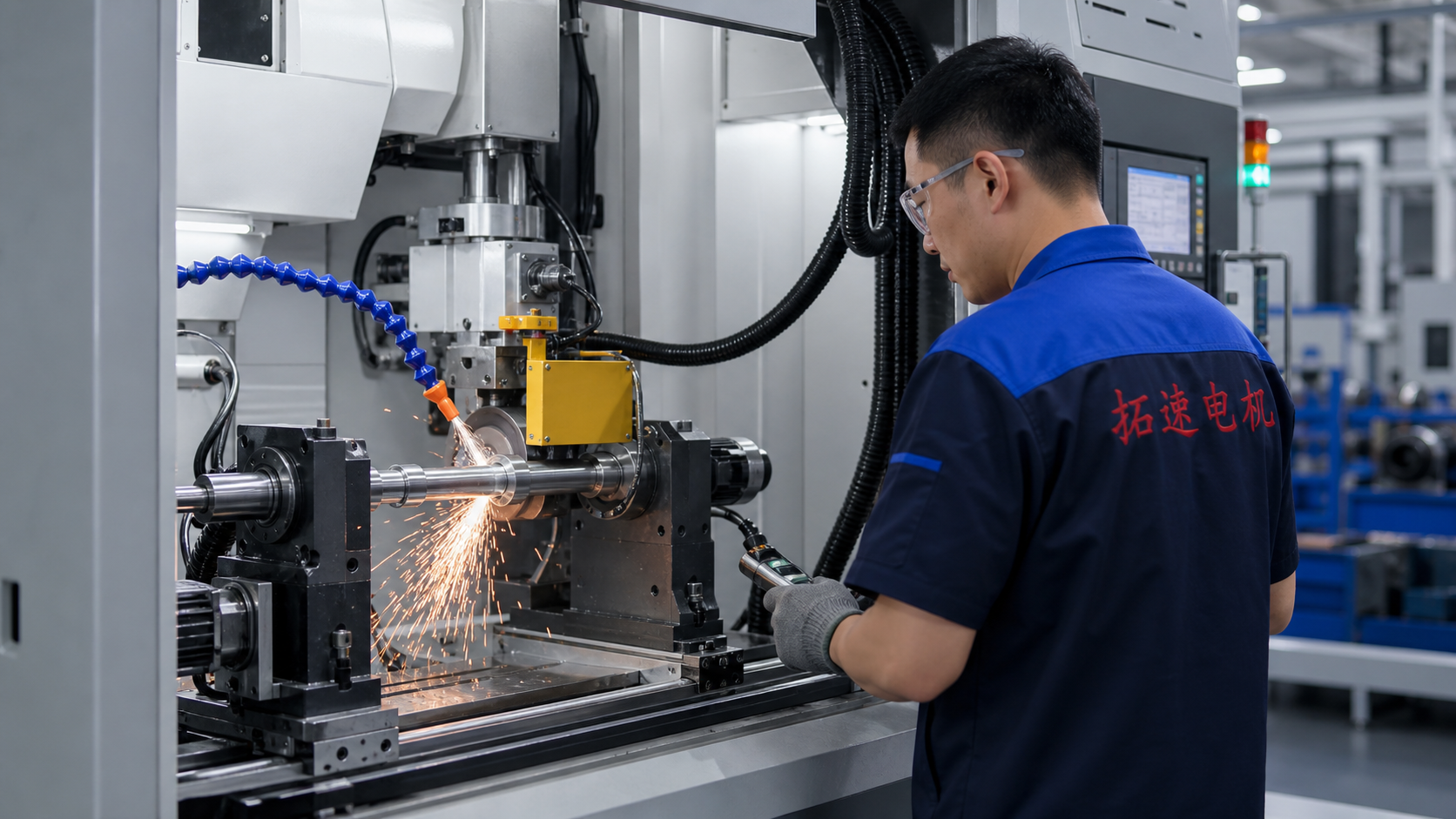 Motor Parts Processing Workshop