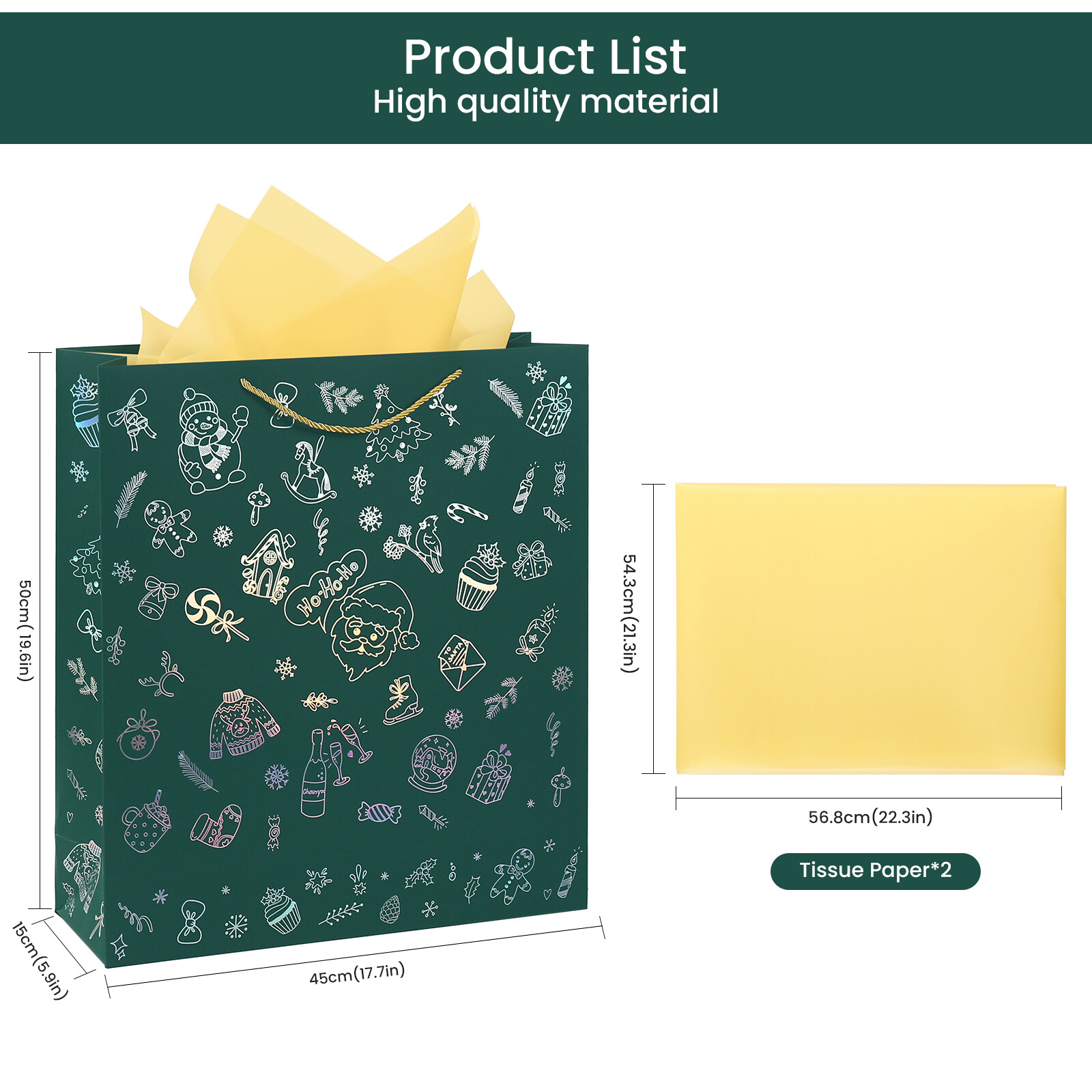 christmas gift bag view 2