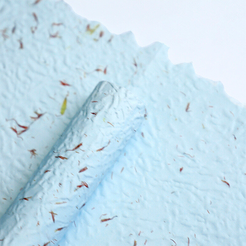 Hand-sliced flower petal paper-thin paper view 8