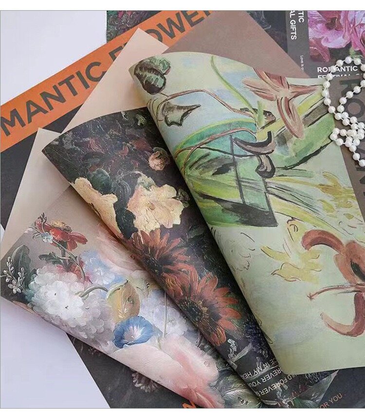 Ximing Garden Oil Painting Packaging Paper