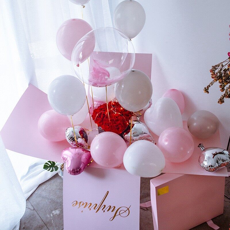 Internet celebrity surprise explosion gift box