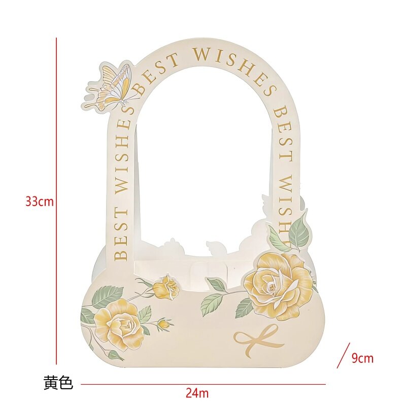 Portable flower basket view 4