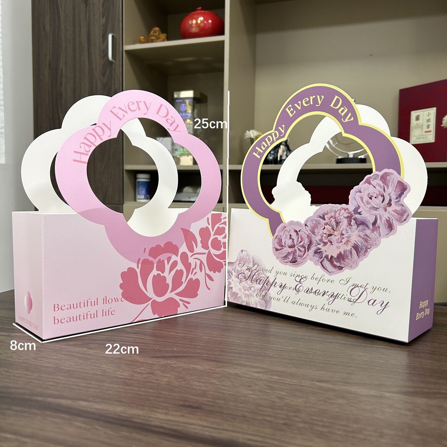 Floral Cloud Flower Arrangement Handbag view 4