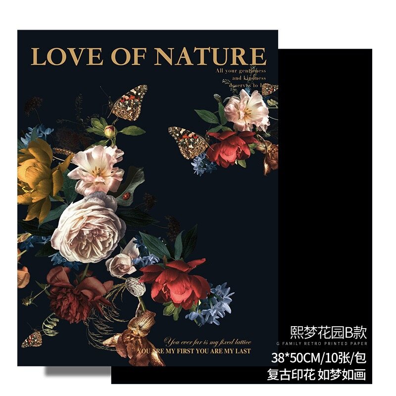 Ximing Garden Oil Painting Packaging Paper view 2