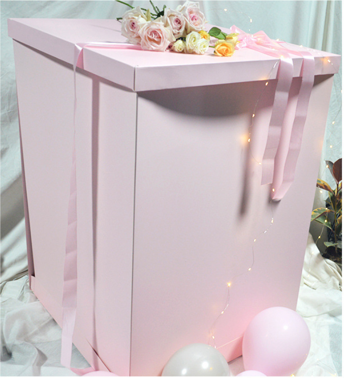 Giant Surprise Box (Holds Person), Empty Gift Box for Birthday Proposals & Confession Moments view 2