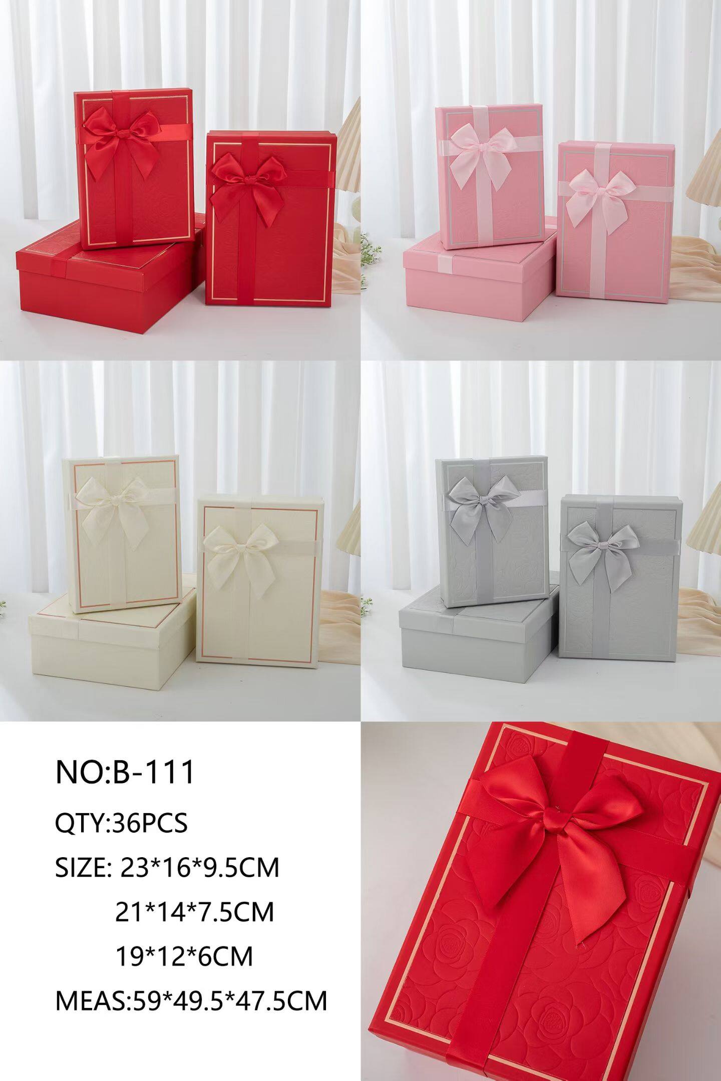 Rose relief gold-edge celestial cover gift box
