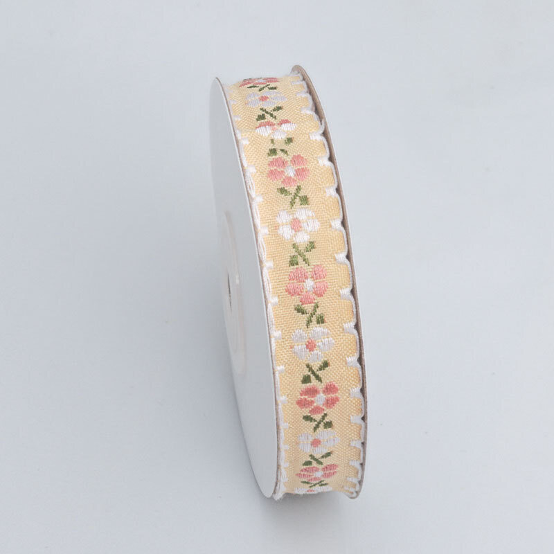 Embroidered lace trim view 3