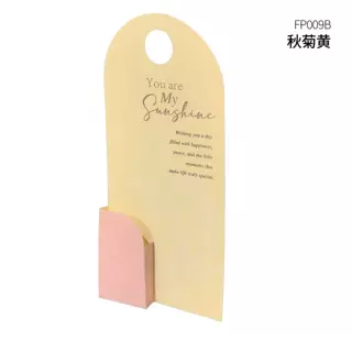 Macaron gradient hanging flower card box view 5