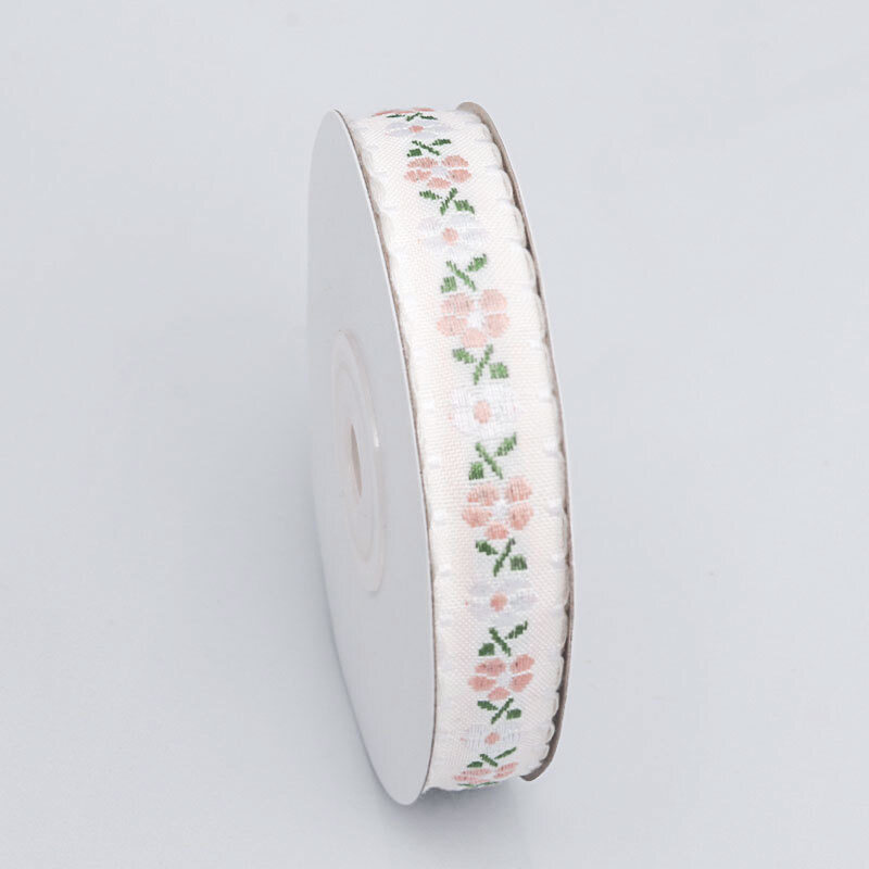 Embroidered lace trim view 2