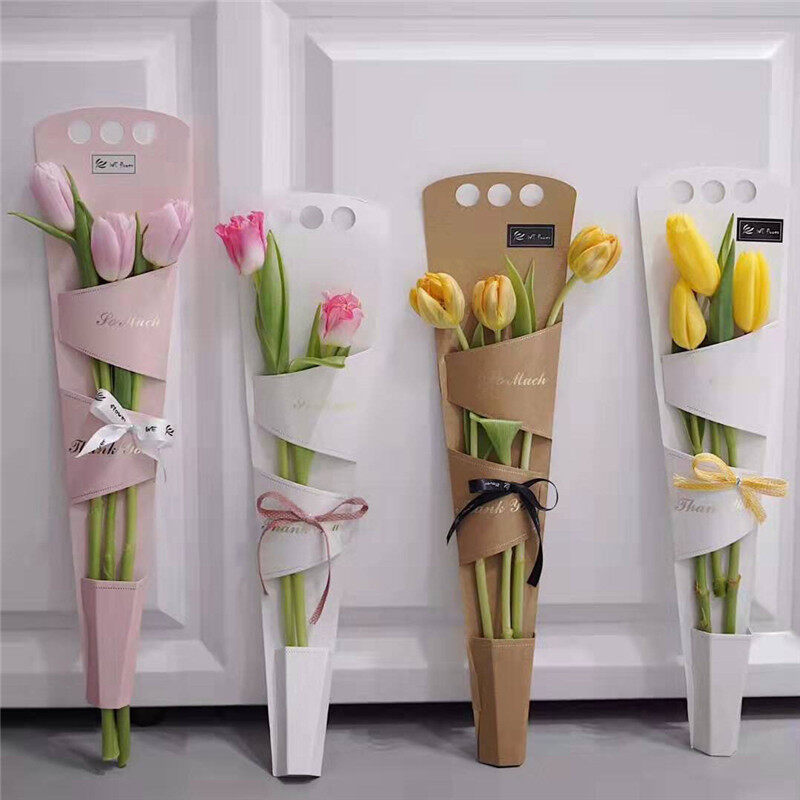Flower packaging carton