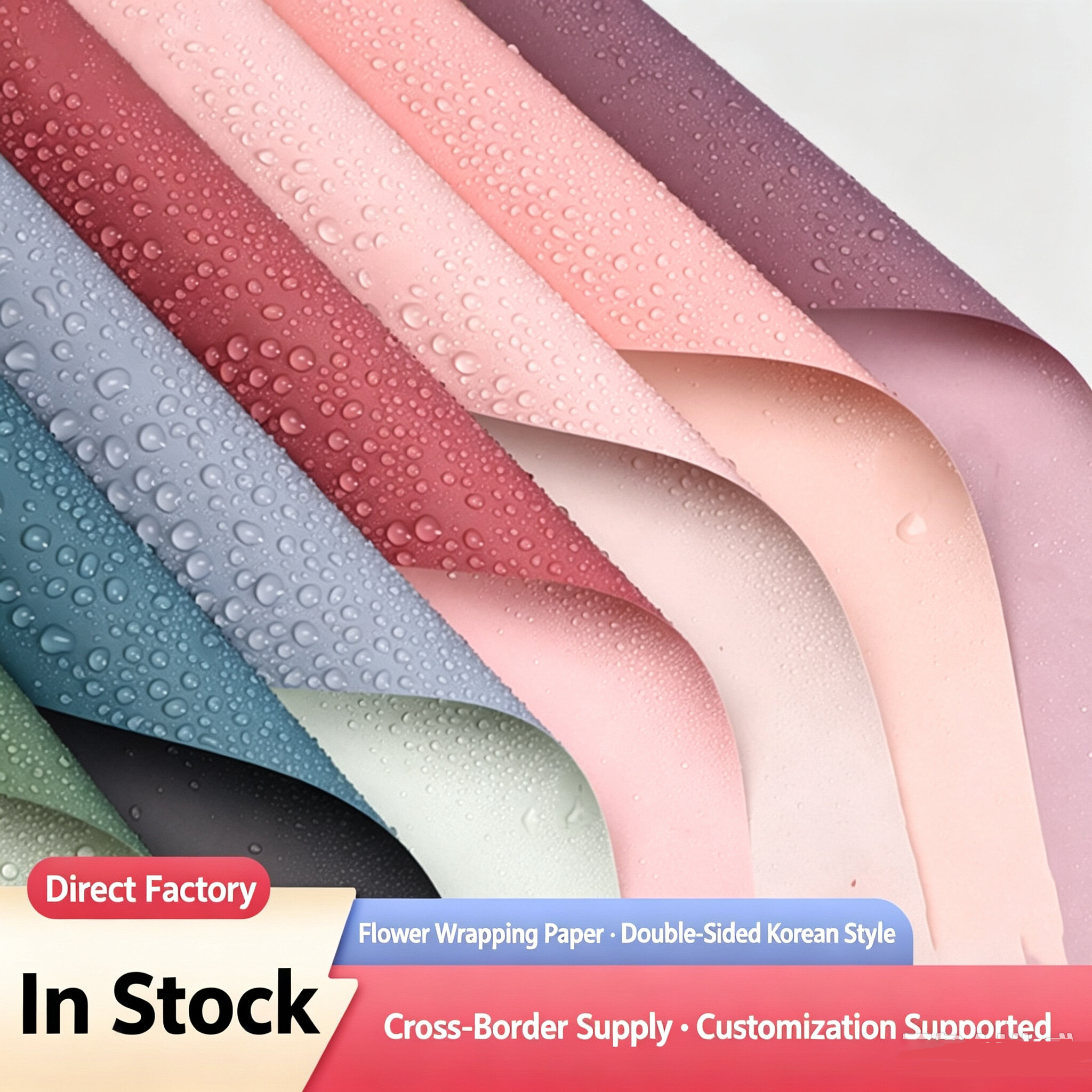 Korean Wrap Paper / Floral Wrap Paper
