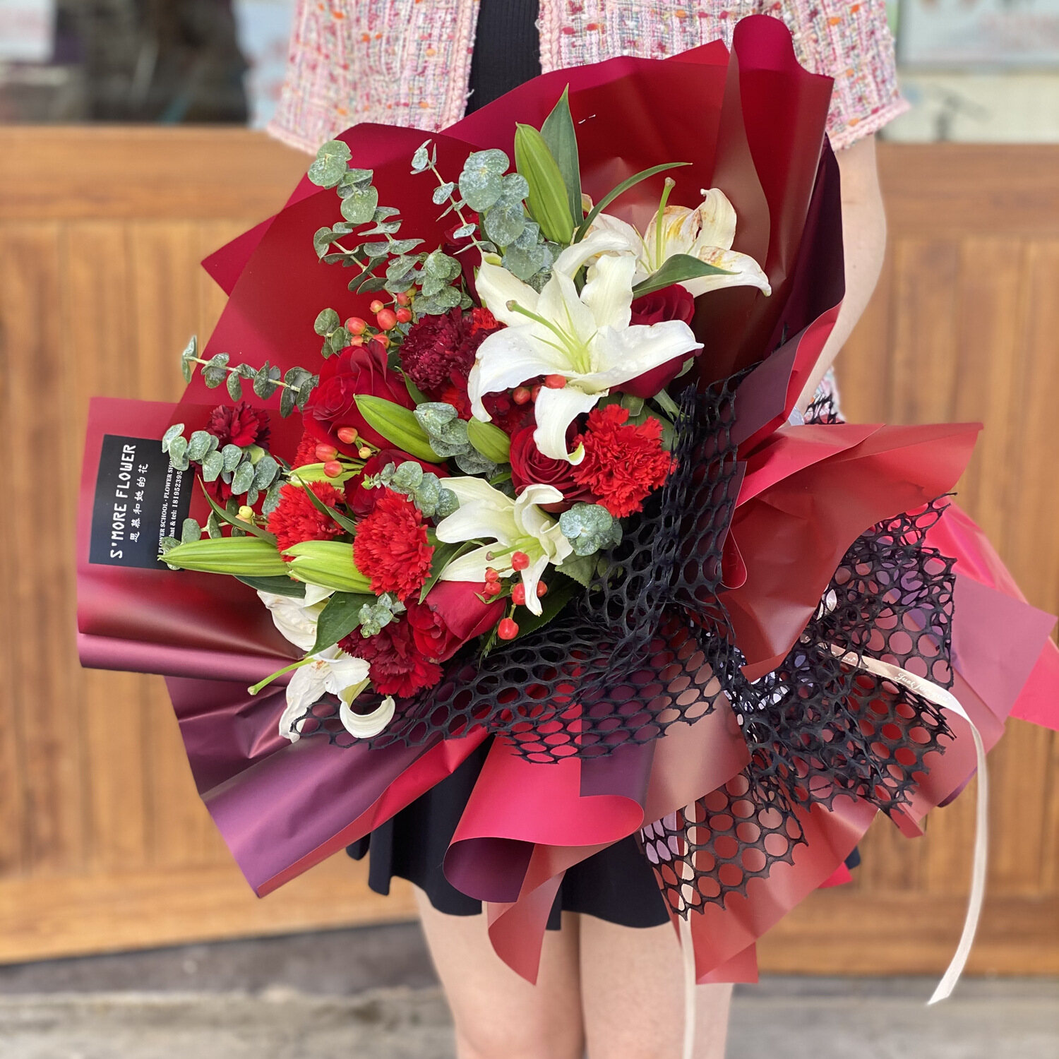 Korean Wrap Paper / Floral Wrap Paper view 2