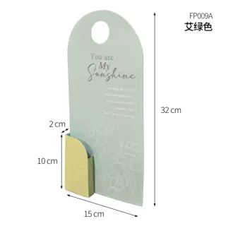 Macaron gradient hanging flower card box view 4