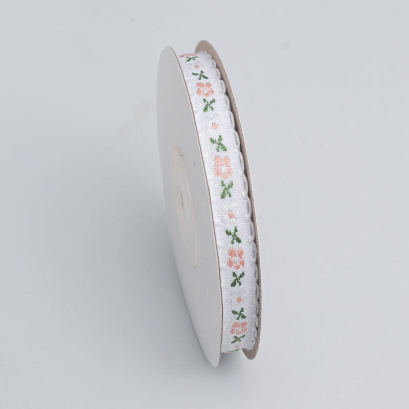 Embroidered lace trim view 5