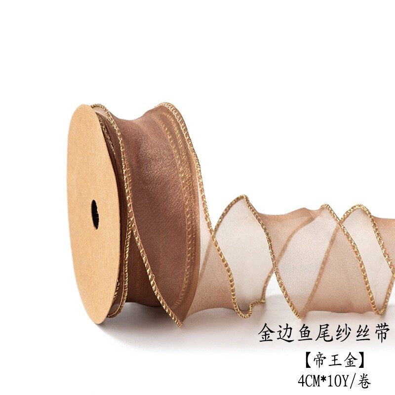 Lustrous edge illusion lace ribbon view 8